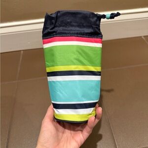 NEW Thirty One Preppy Pop Bring-A-Bottle Thermal Pouch